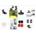 FixtureDisplays® Action Camera Accessory Kit Compatible With Gopro Hero 9 8 Max 7 6 5 4 Black Gopro 2018 Session Fusion Silver White Insta360 Dji Akaso Apeman Campark Sjcam Action Camera Product Weight 2.5 Lbs 15408